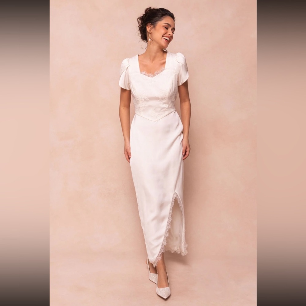 NWT Ivy City Co Lacie Dress in White